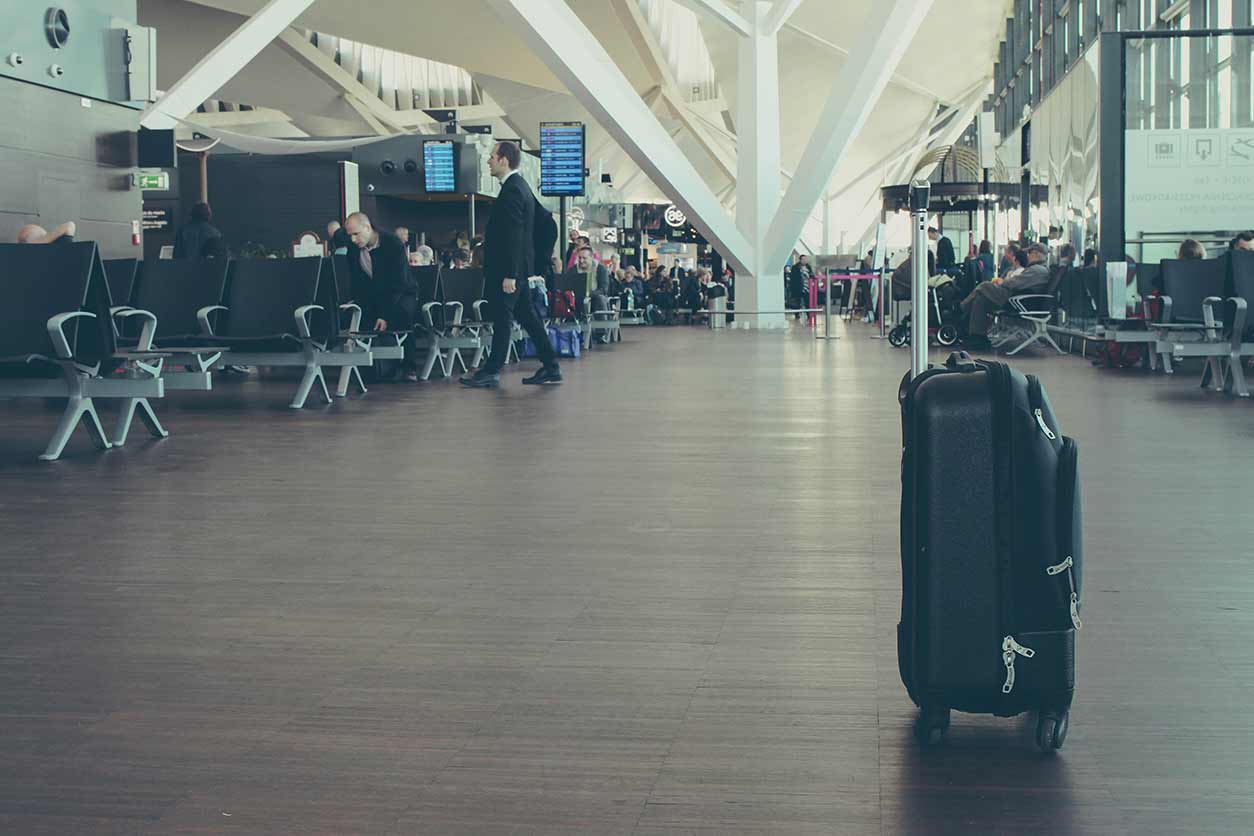 luggage missing in airport