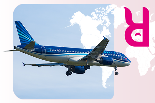 Azerbaijan airlines plane